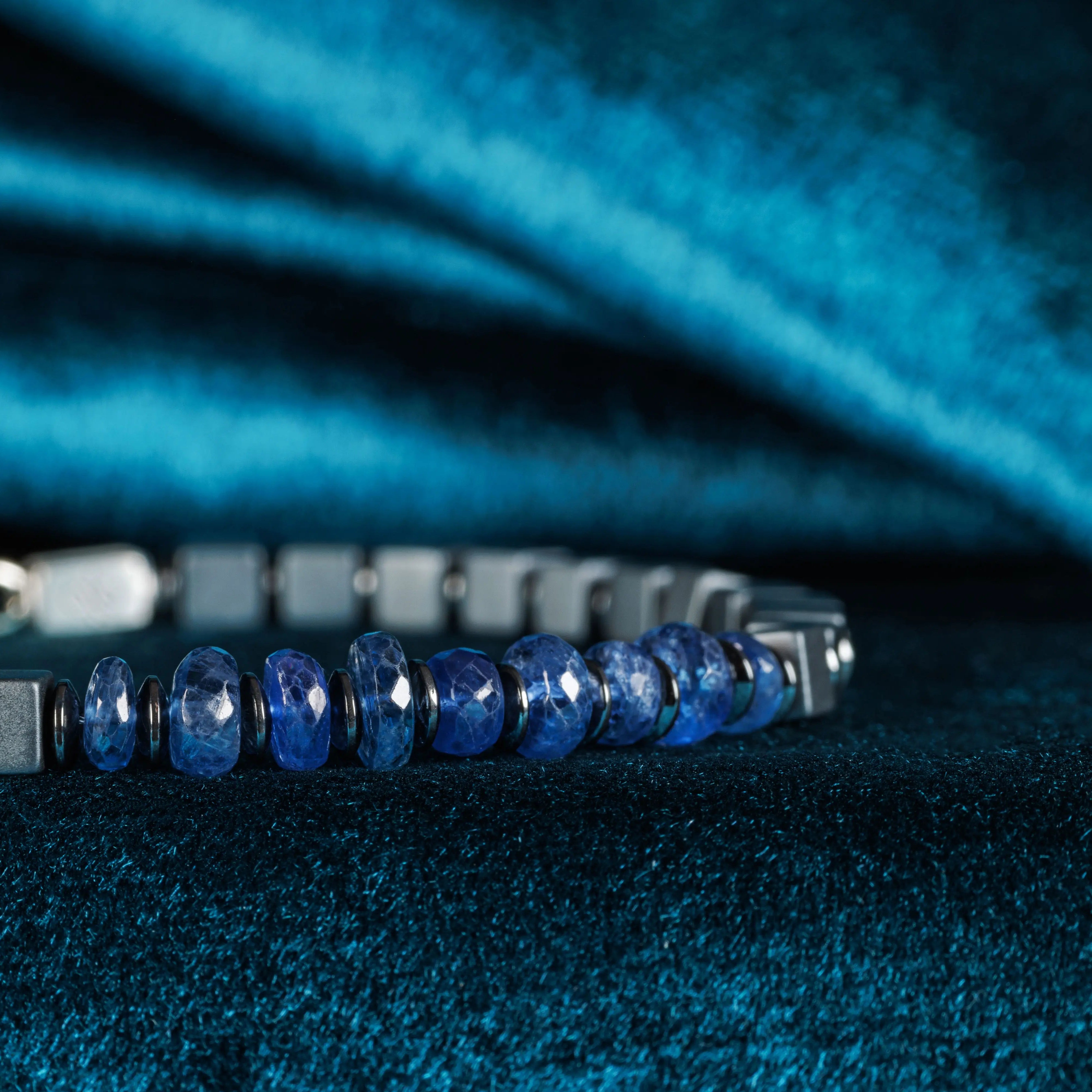 Blue Sapphire Bracelet XV (4-6mm)