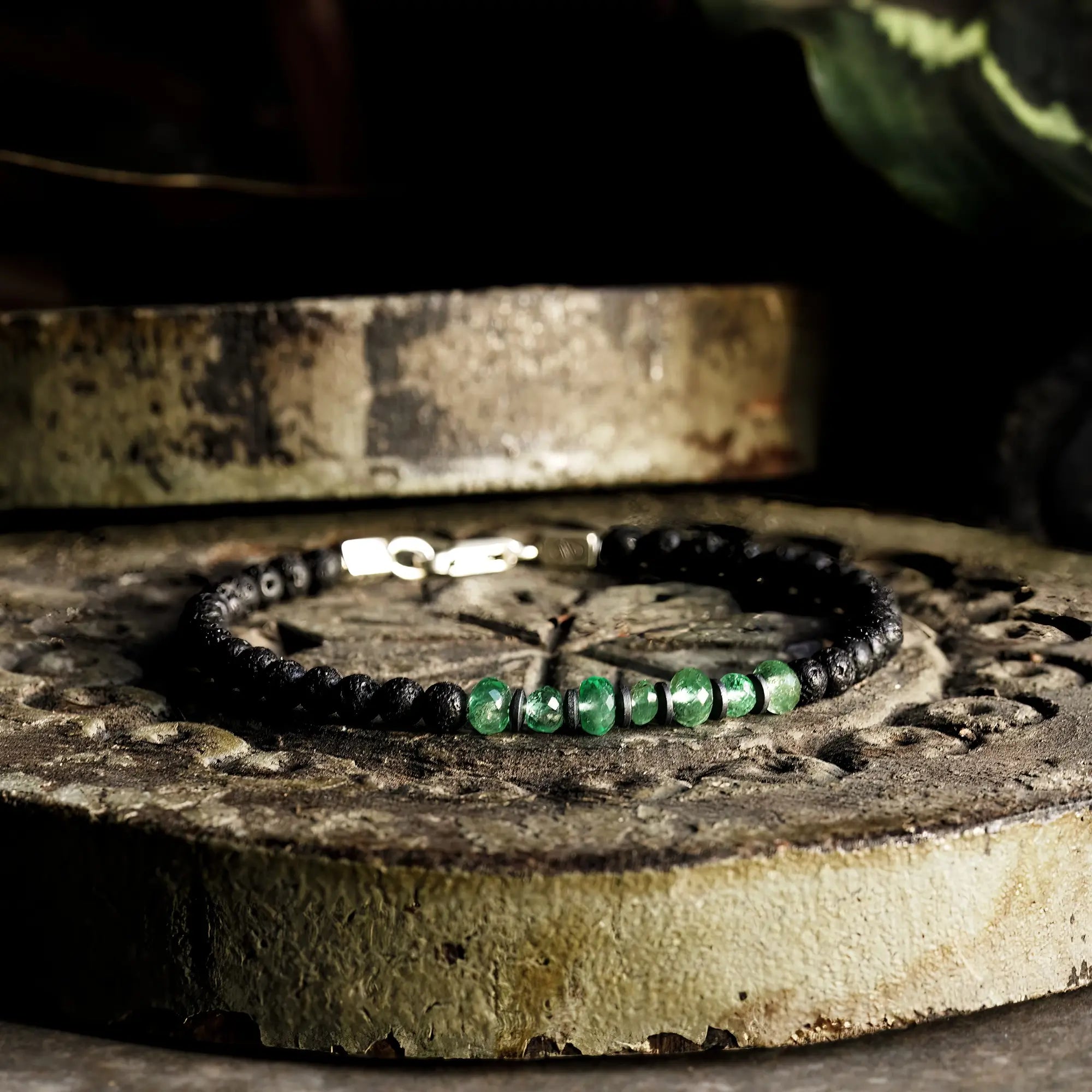 Colombian Emerald Bracelet V (3-5mm)
