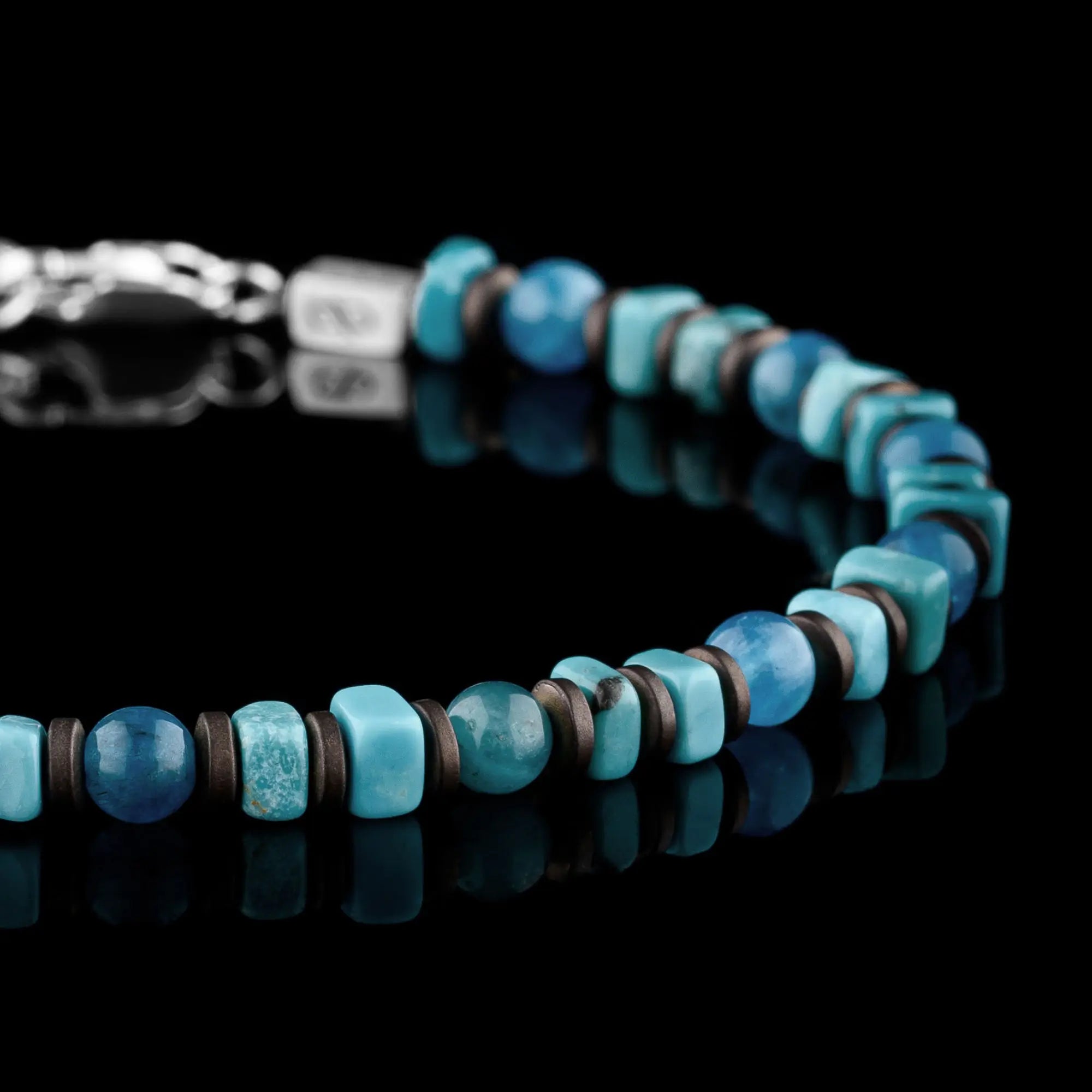 Turquoise - Apatite XII Bracelet (4mm)