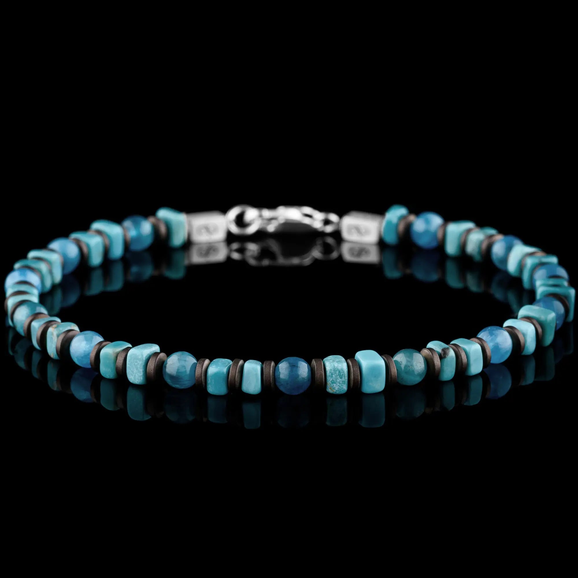 Turquoise - Apatite XII Bracelet (4mm)