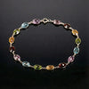 White Gold Multicolor Bracelet IV (7x5mm)