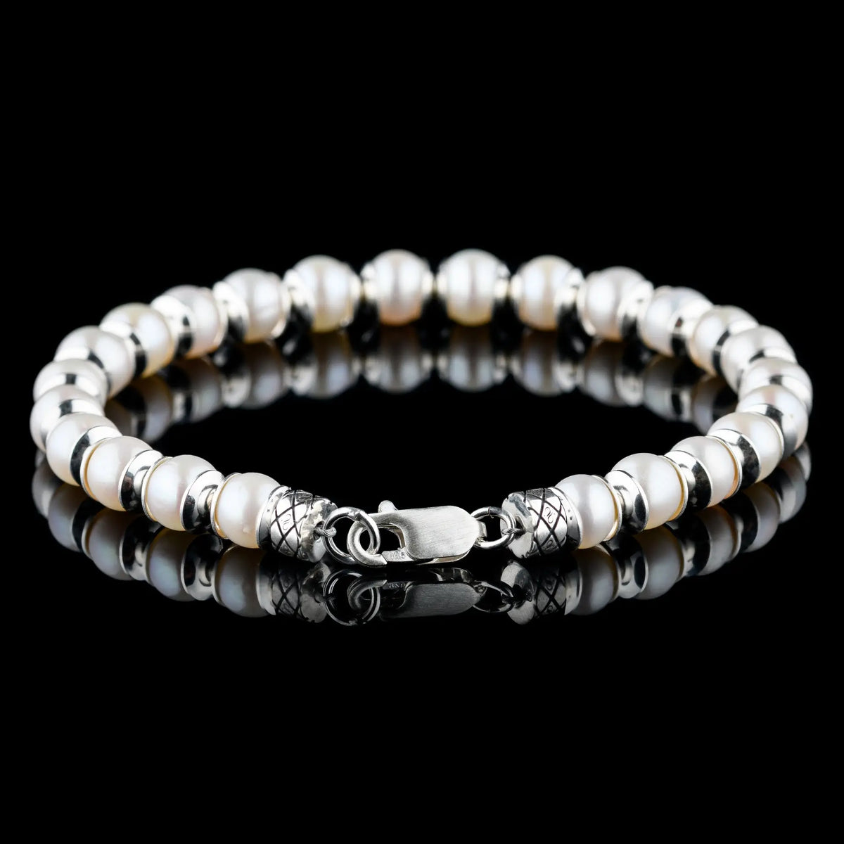 White Pearl Bracelet II (6.5mm)