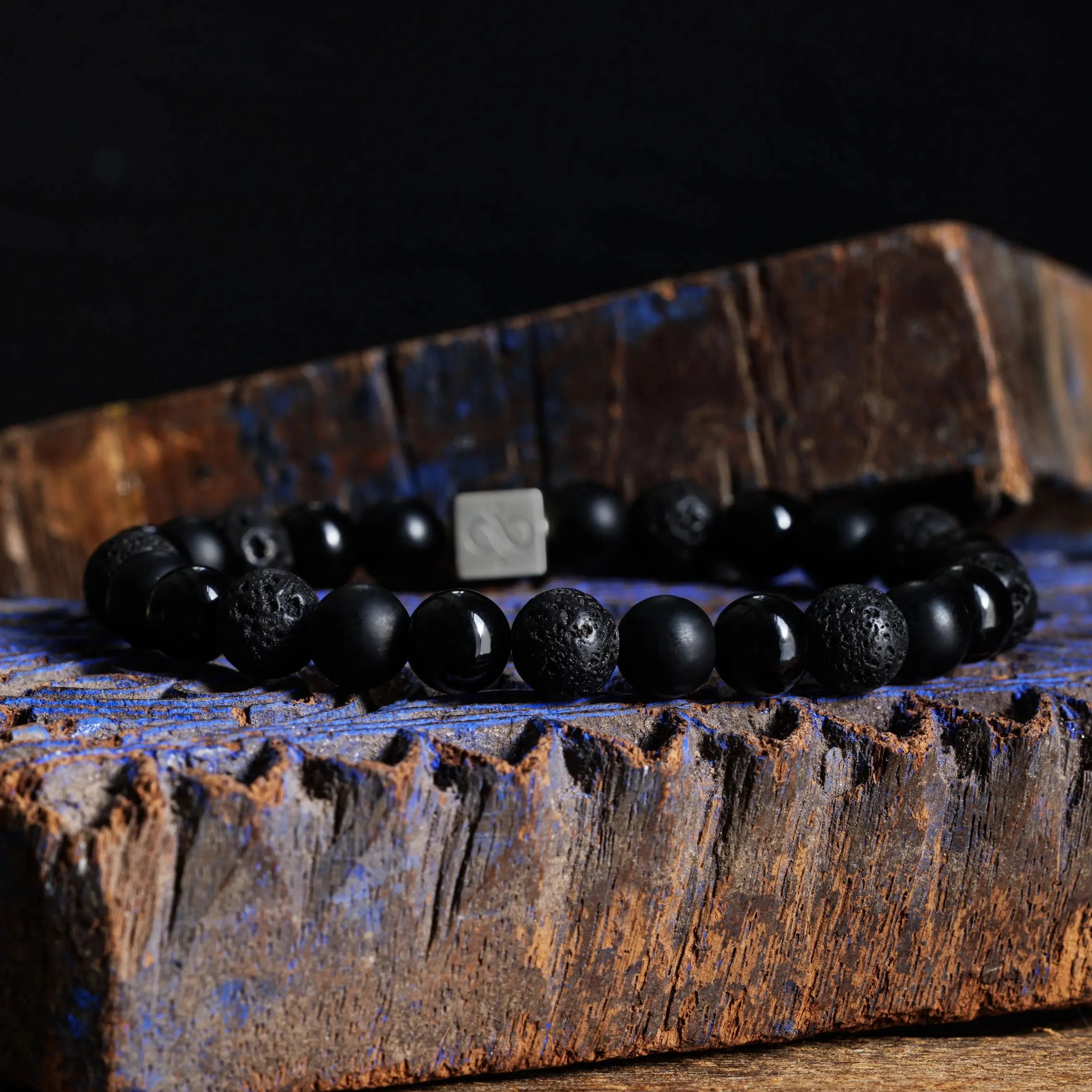 Black Mixed Bracelet II (8mm)