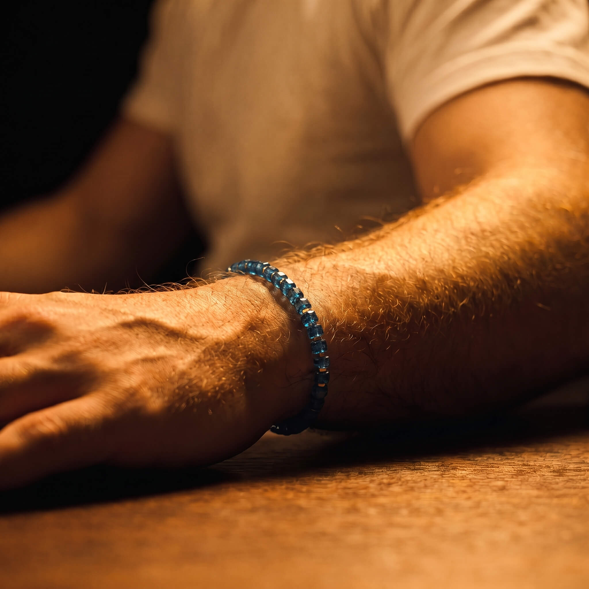 London Blue Topaz Bracelet IV (7mm) | Aurum Brothers