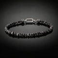 Raw Black Diamond Bracelet 25 carats (4-5mm)
