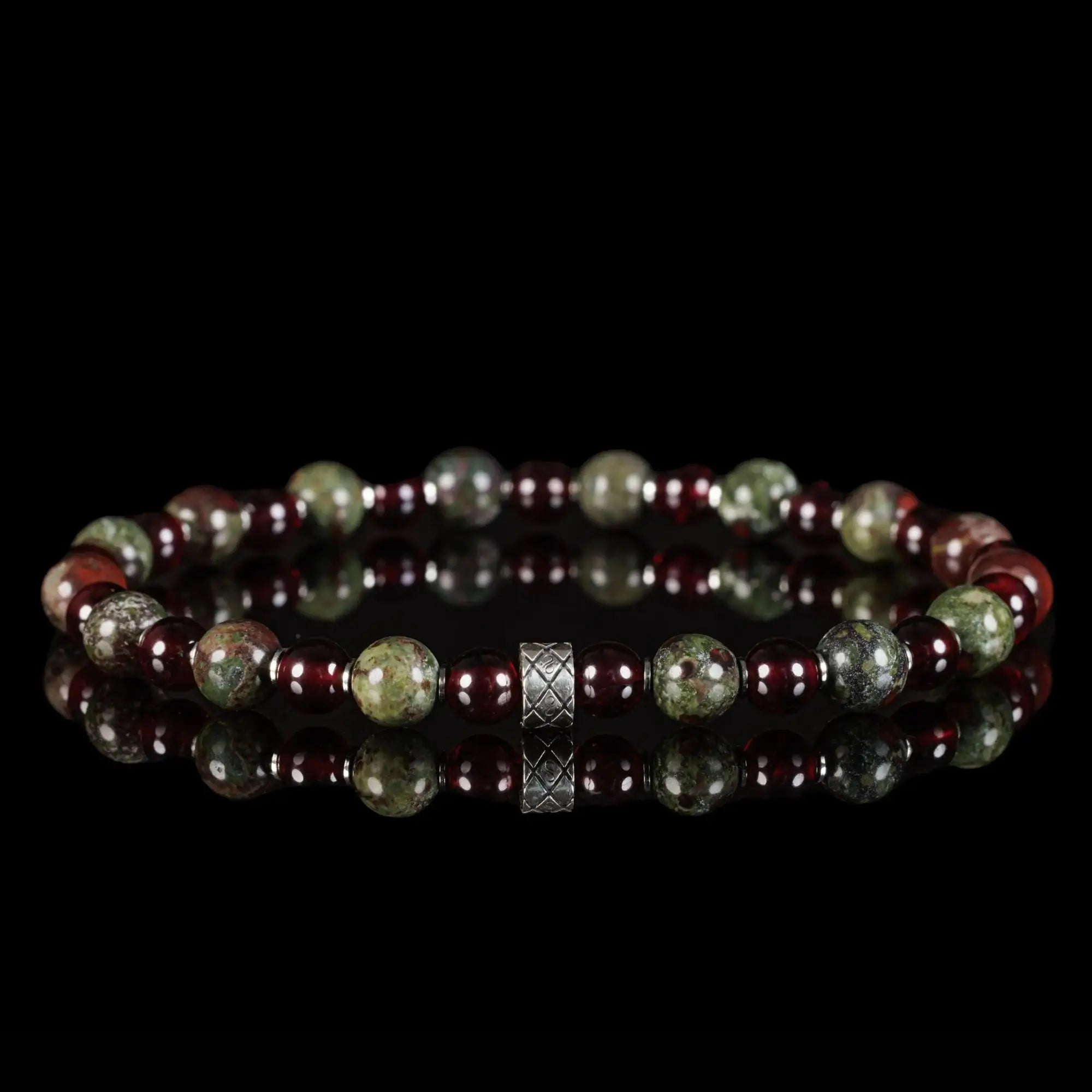 Dragon blood jasper bracelet Clearance