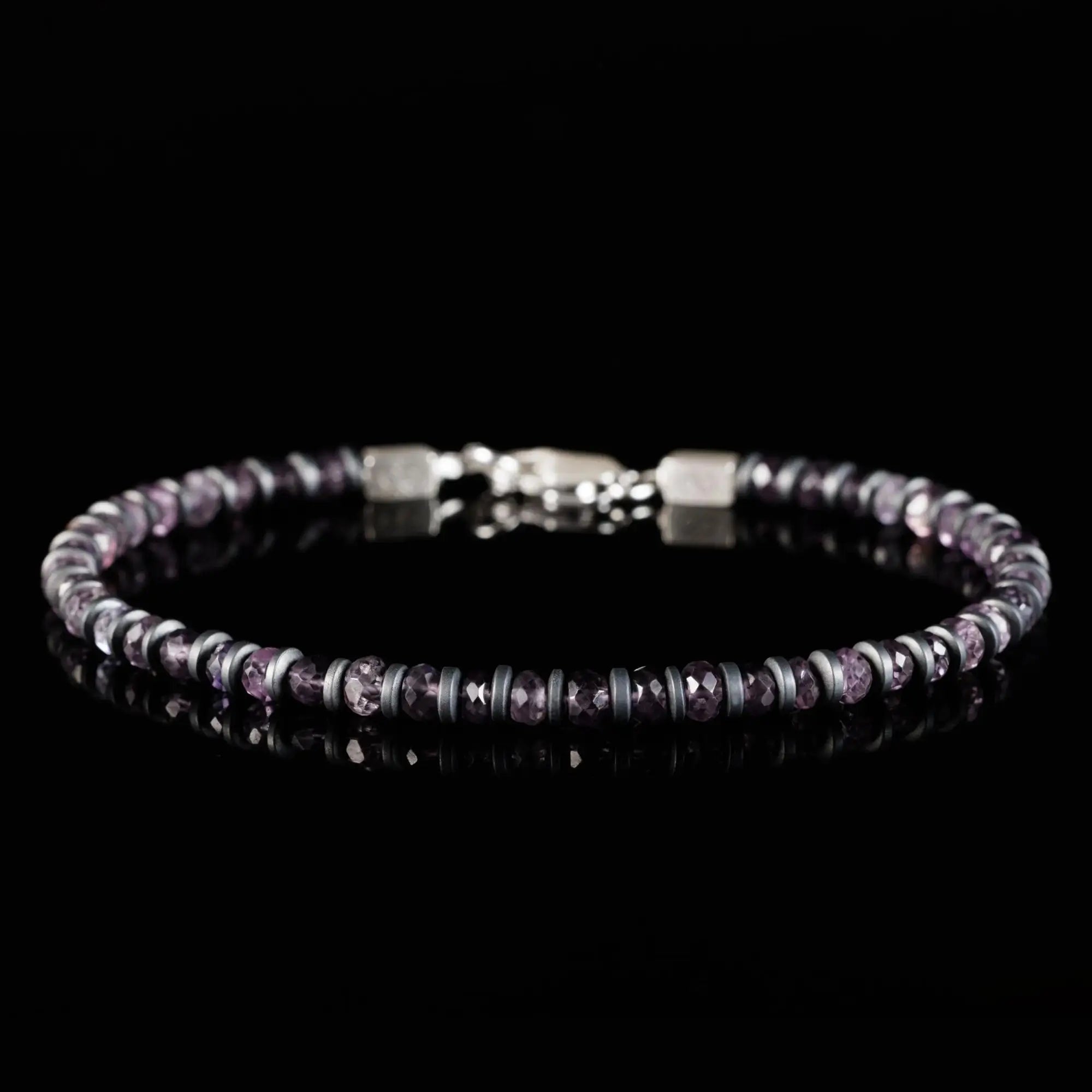 Purple Spinel Bracelet I (4mm)