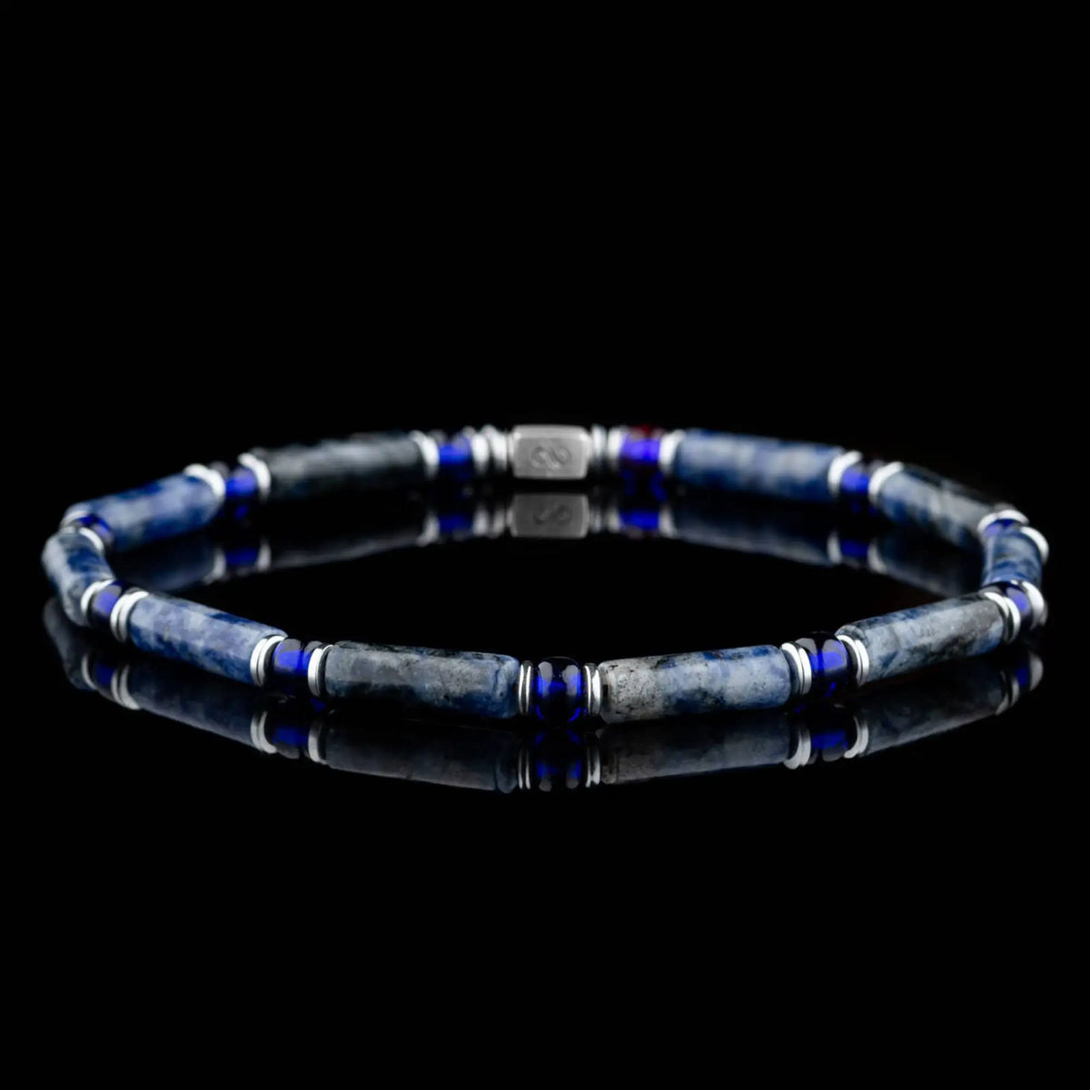 Sodalite Bracelet IV - Handcrafted Elegance | Durable Design 4mm