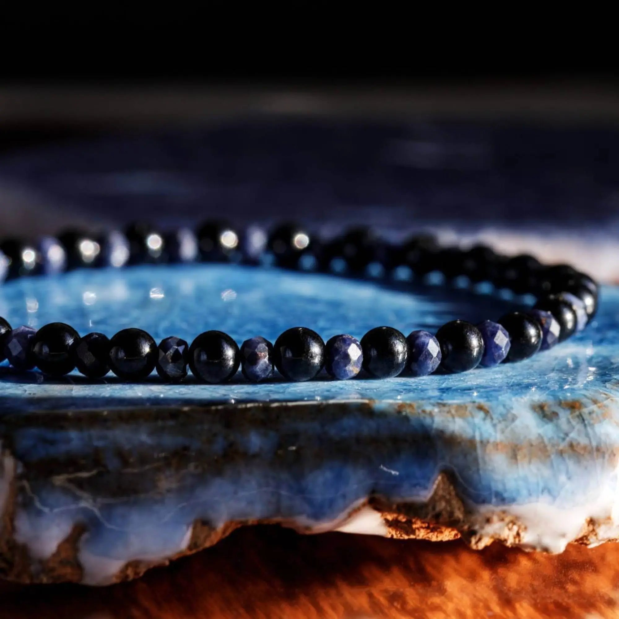Blue Sapphire Bracelet V (4mm)
