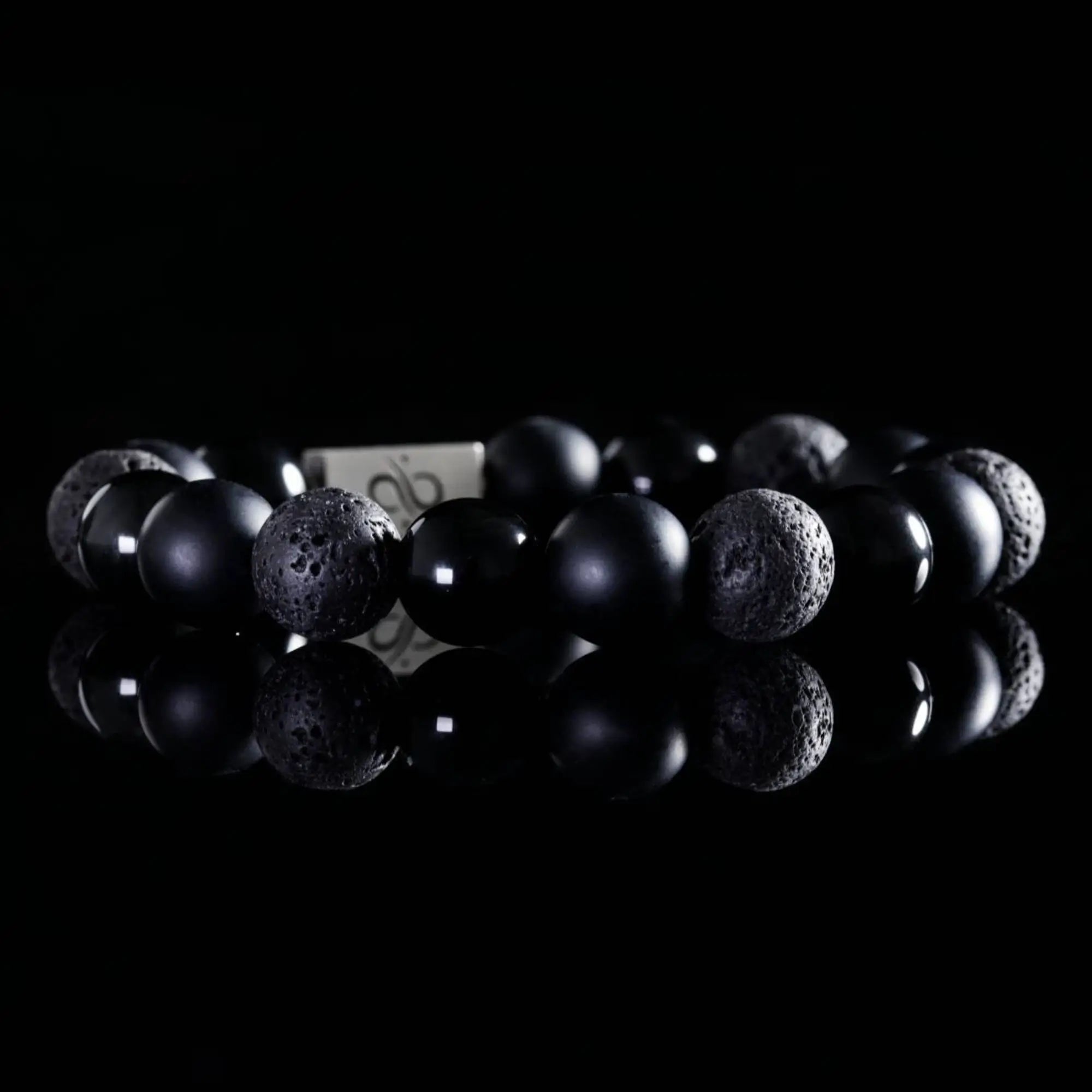 Black Mixed Bracelet I (12mm)