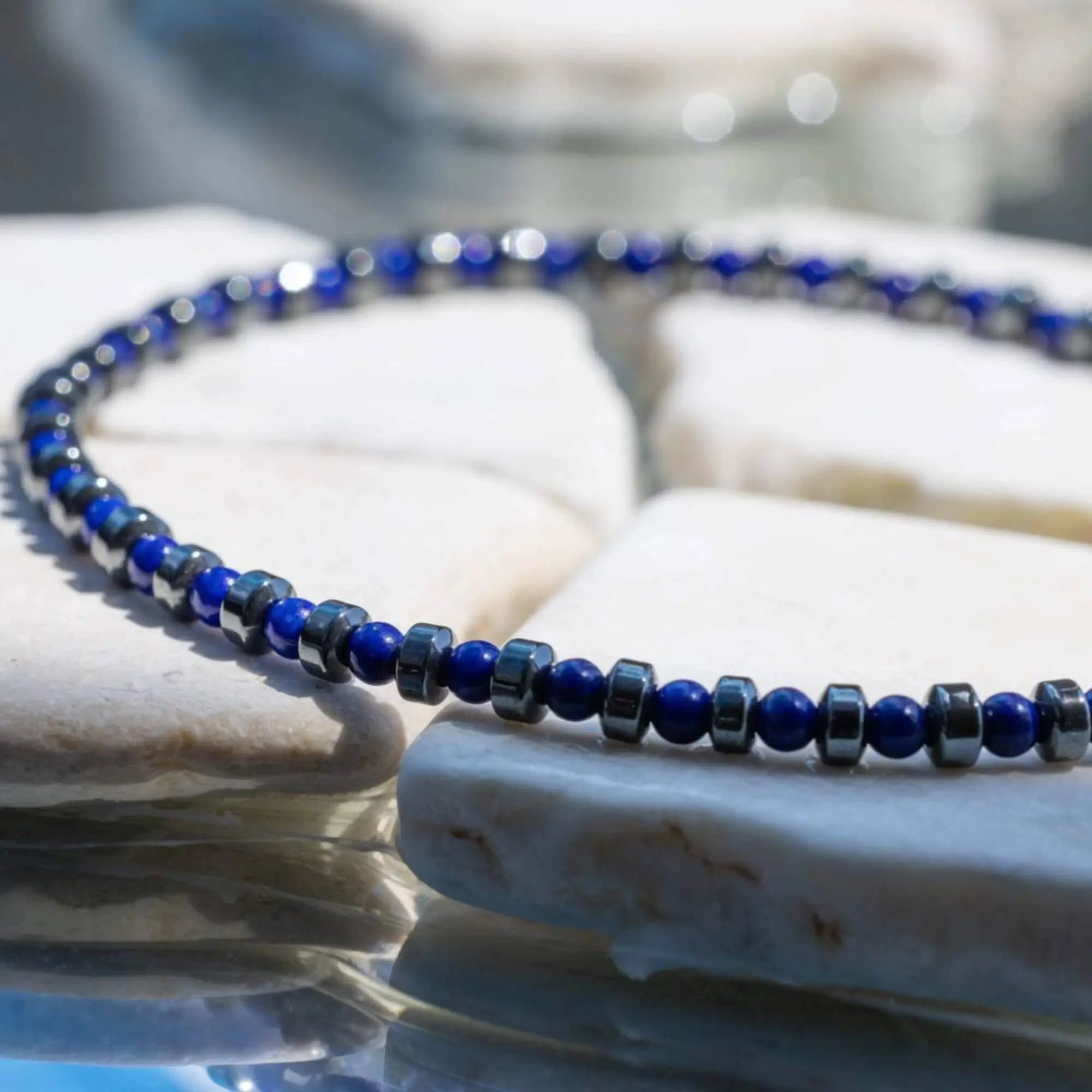 Lapis Lazuli Bracelet V (2mm)