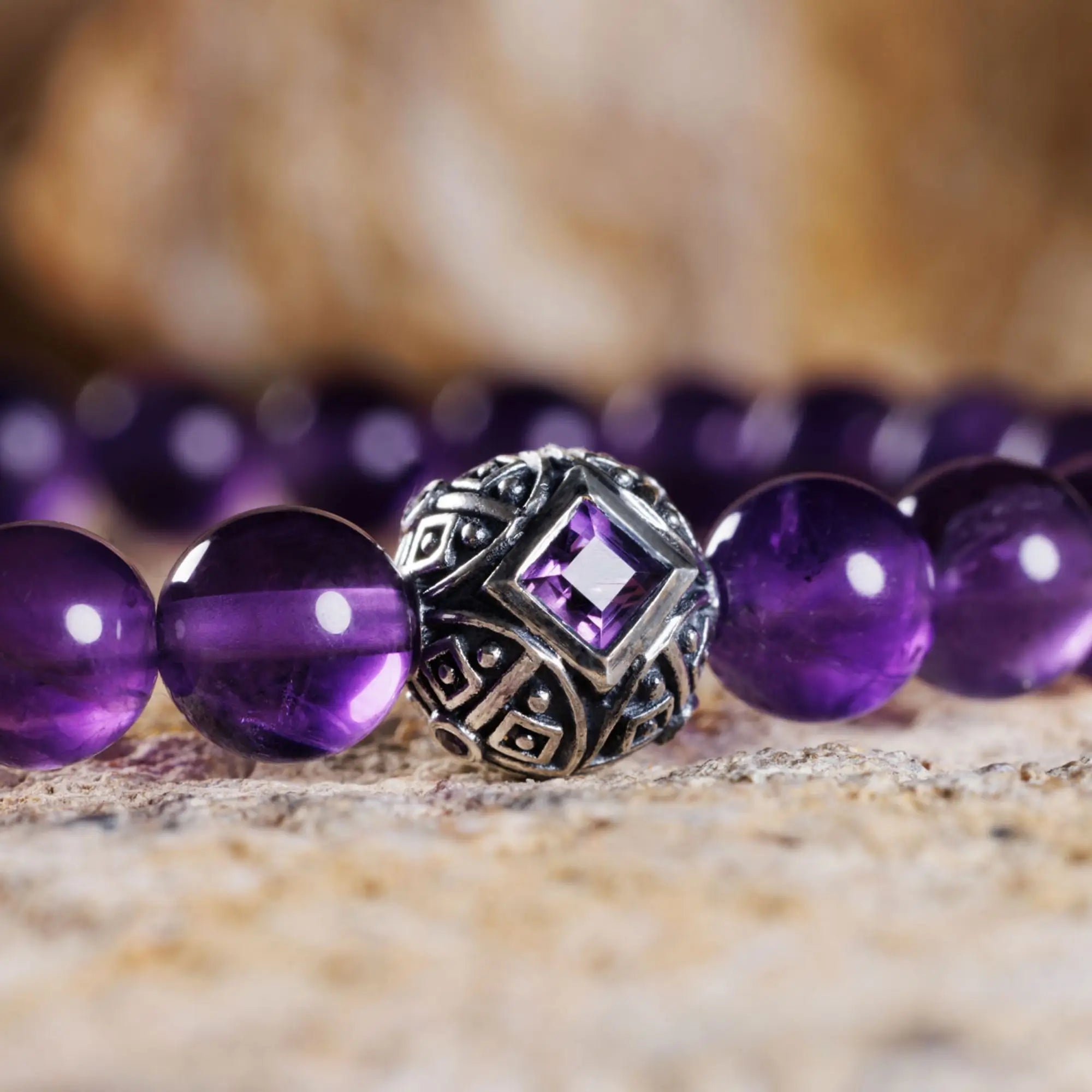 Paladin Amethyst - Amethyst Armband I (6mm)