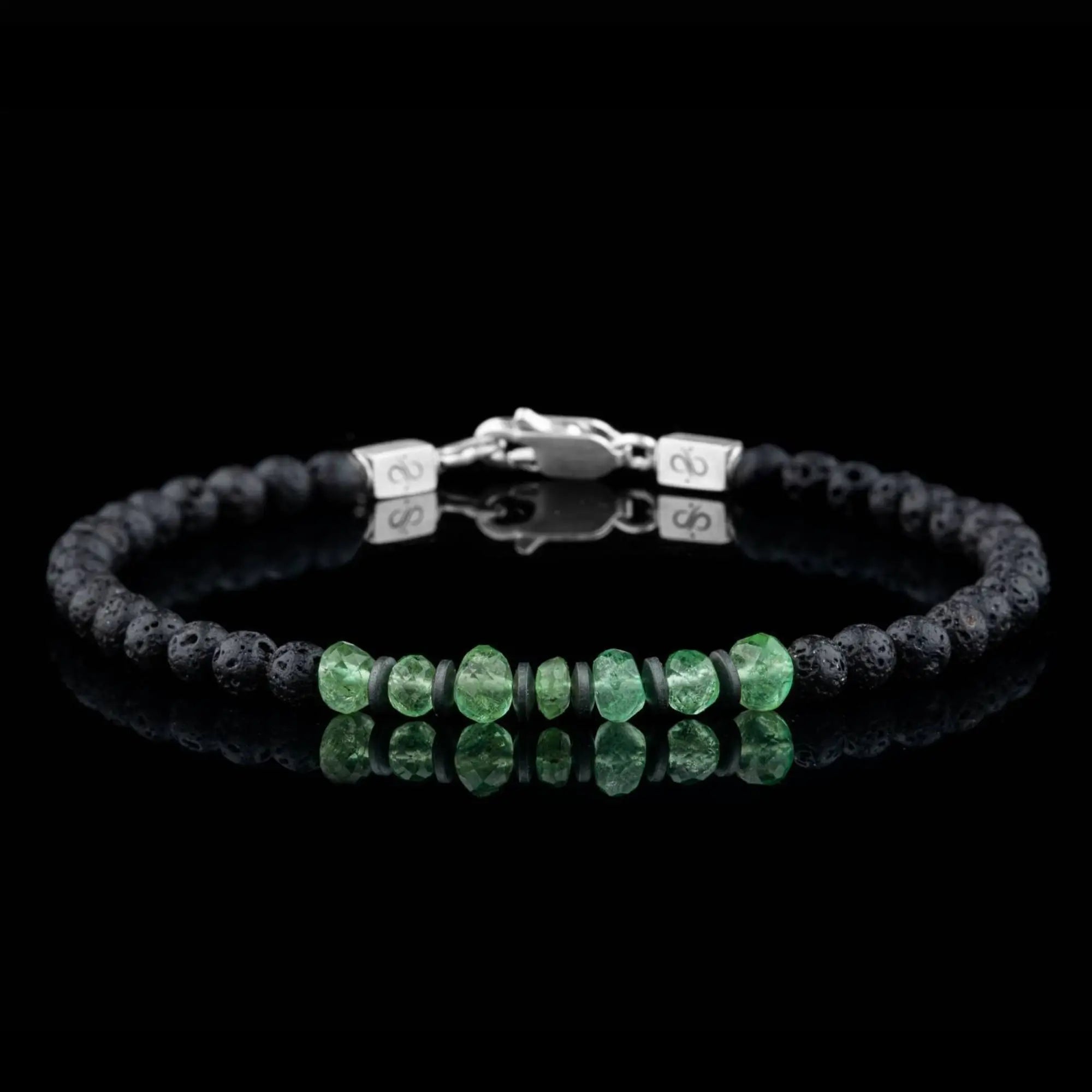Colombian Emerald Bracelet V (3-6mm)