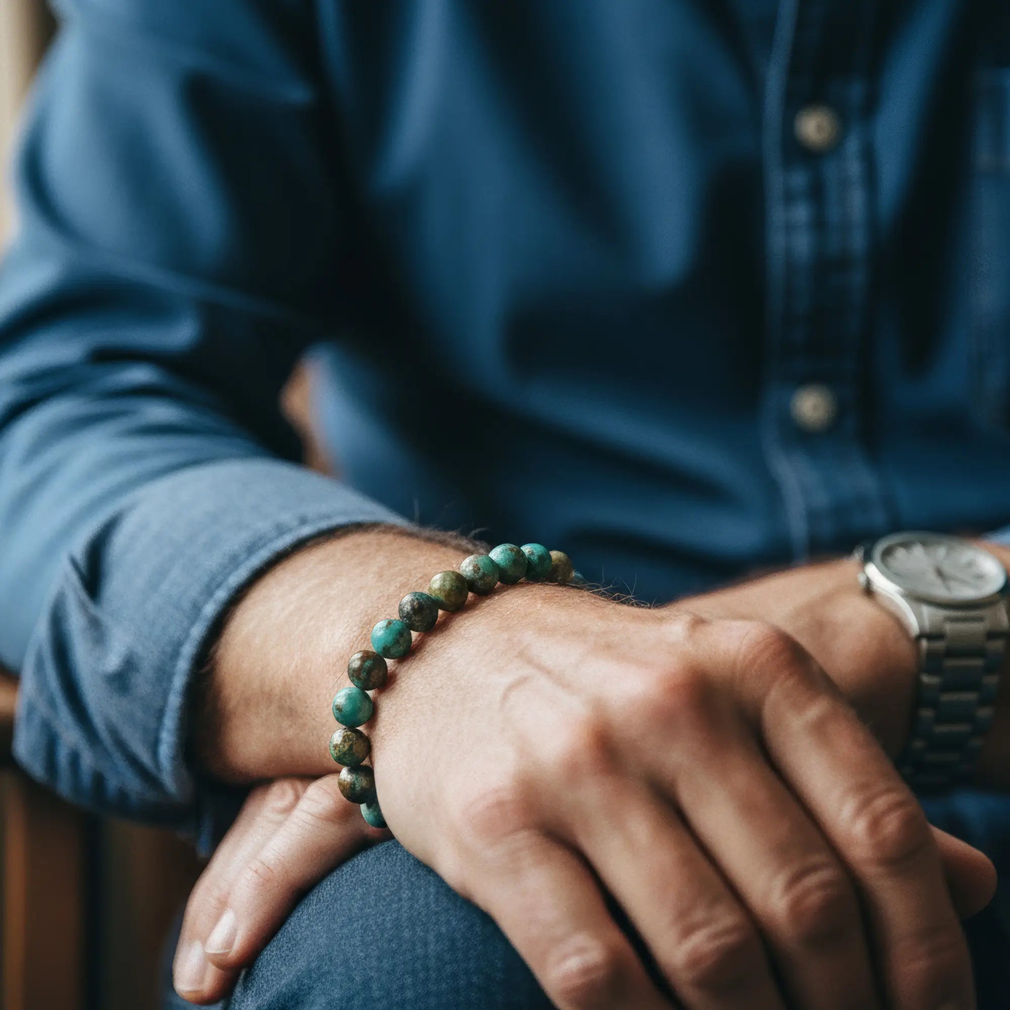 Turquoise Bracelet X (8mm)